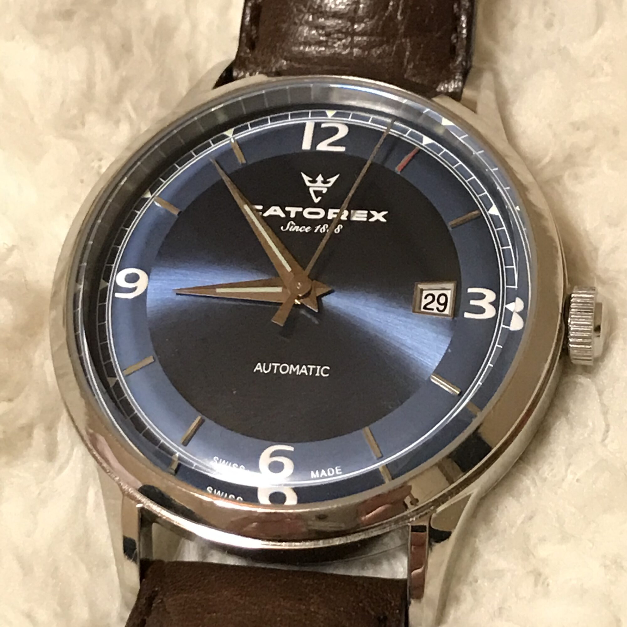 スイス製 時計 ネックレス CATOREX 稼働品 SWISS MADE 62